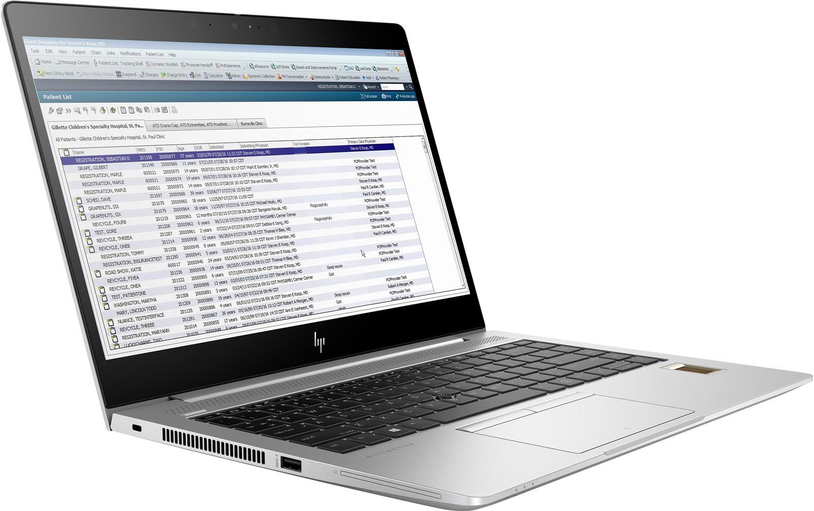 HP EliteBook 840 G6 | 14" | Intel Core i5-8365U | 16GB RAM | 256GB SSD | AMD Radeon RX 550 | Win 11 Pro | DE
