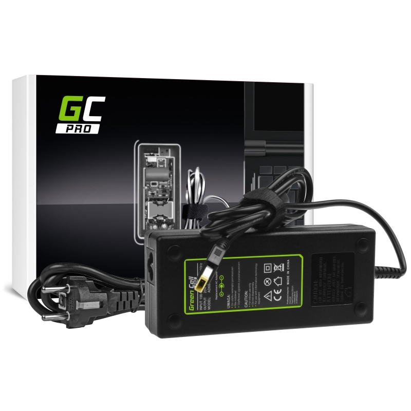 Green Cell Netzteil für Lenovo ThinkPad  - 135W AC Adapter (Slim Tip) - Netzteil - 135 Watt