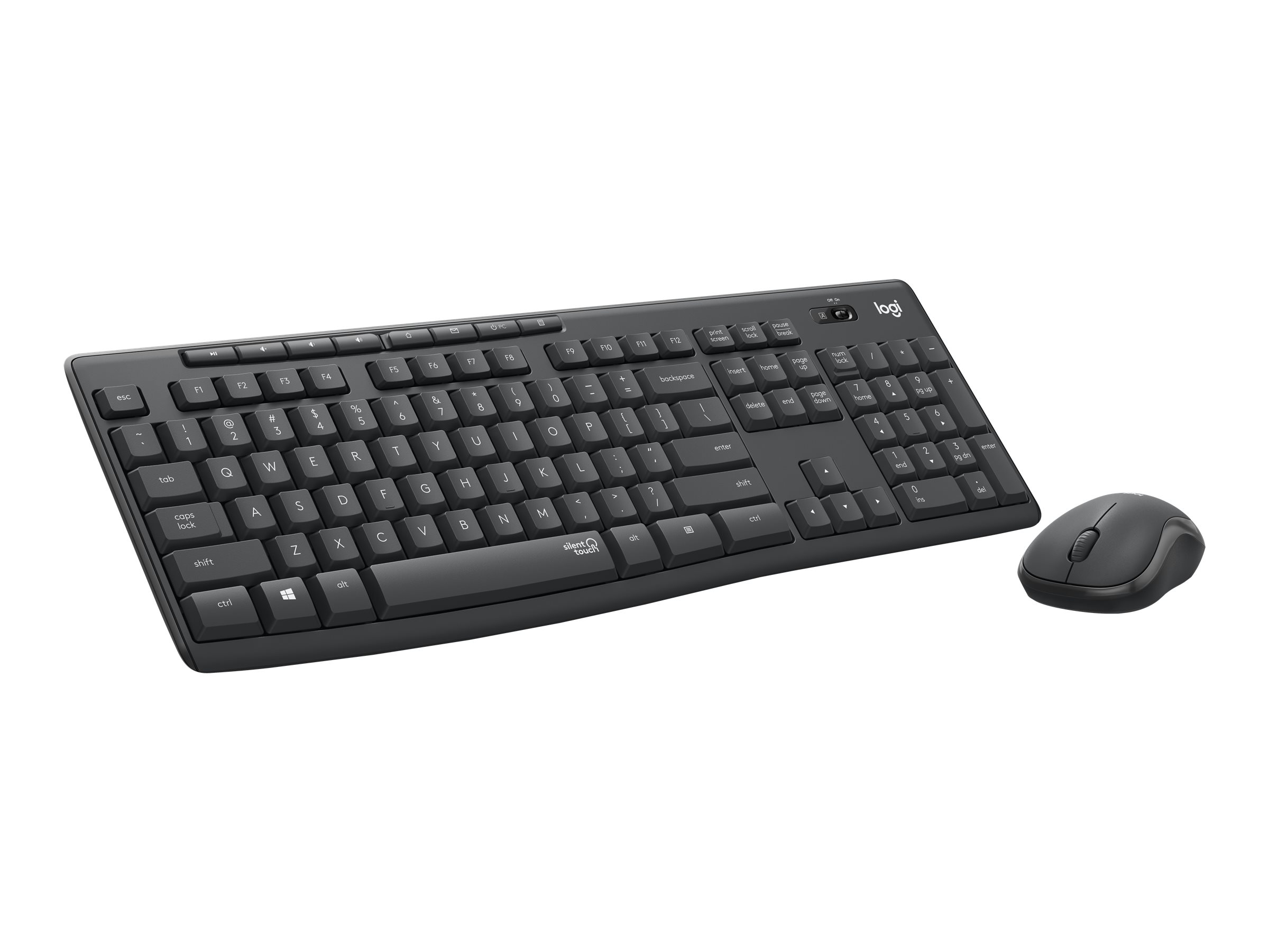 Logitech MK295 Silent Wireless Combo | Tastatur-und-Maus-Set | Portugiesisch