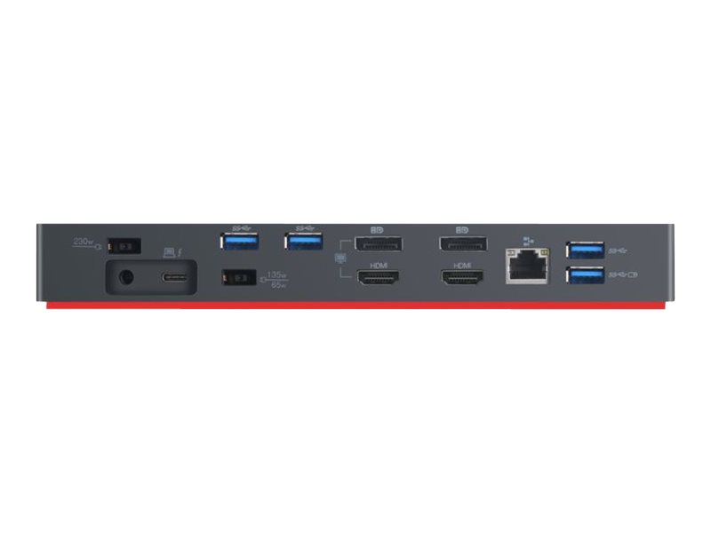 Lenovo ThinkPad Thunderbolt 3 Workstation Docking Station 40AN | inkl. 135W Netzteil