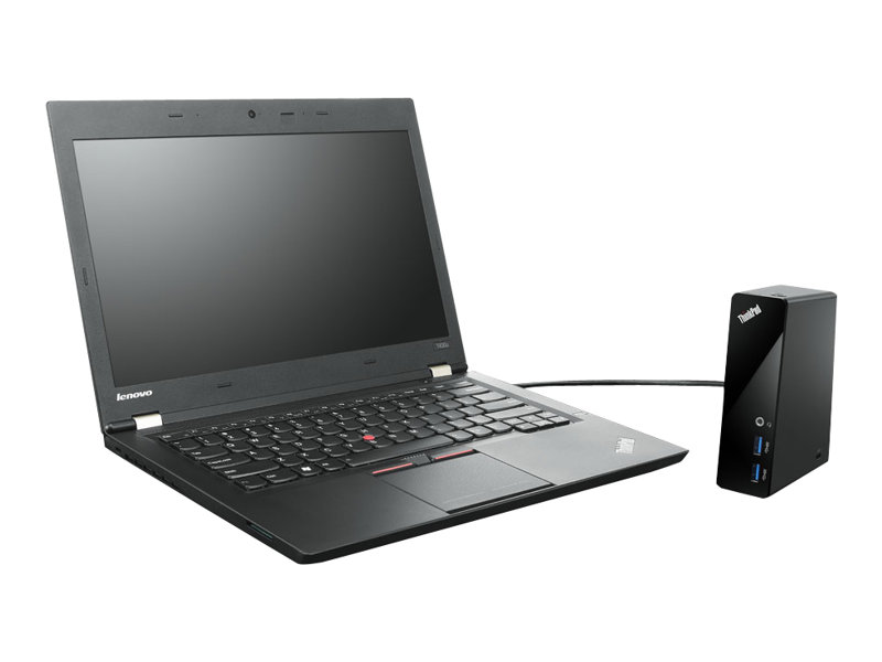 Lenovo ThinkPad Basic USB 3.0 - Dockingstation - DL3700-ESS - mit USB 3.0 Kabel, ohne Netzteil