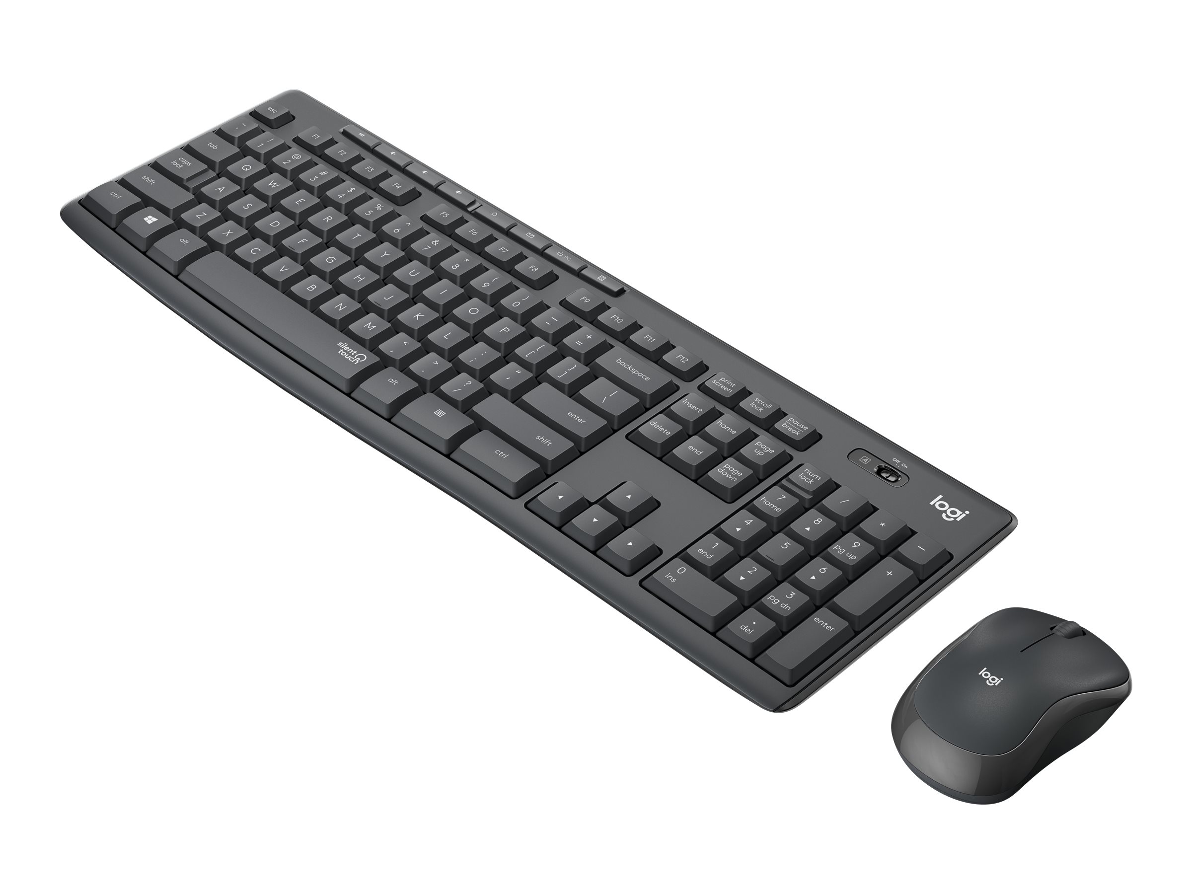 Logitech MK295 Silent Wireless Combo | Tastatur-und-Maus-Set | Portugiesisch